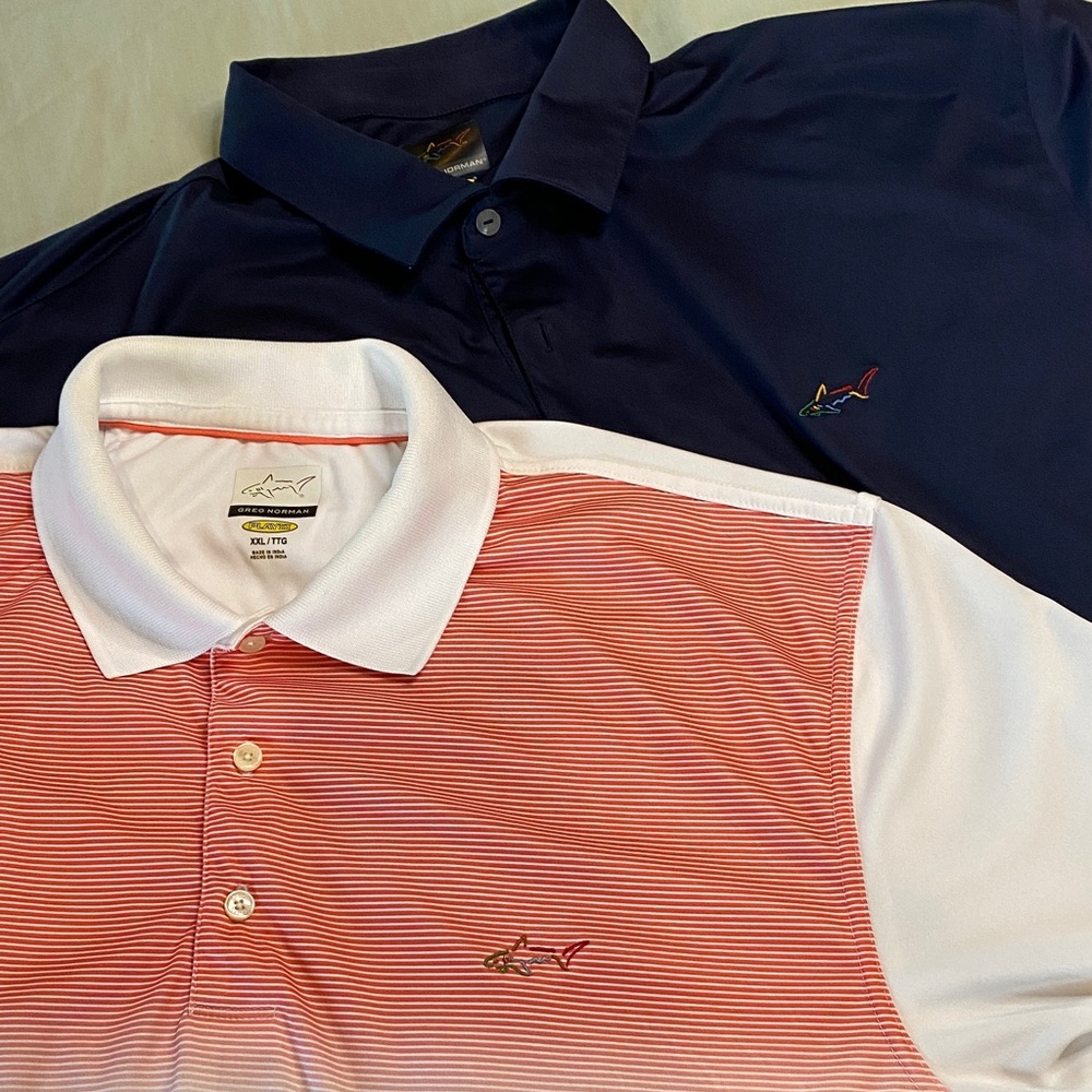 Men's Polo Golf Shirt Set of 2 - Greg Norman